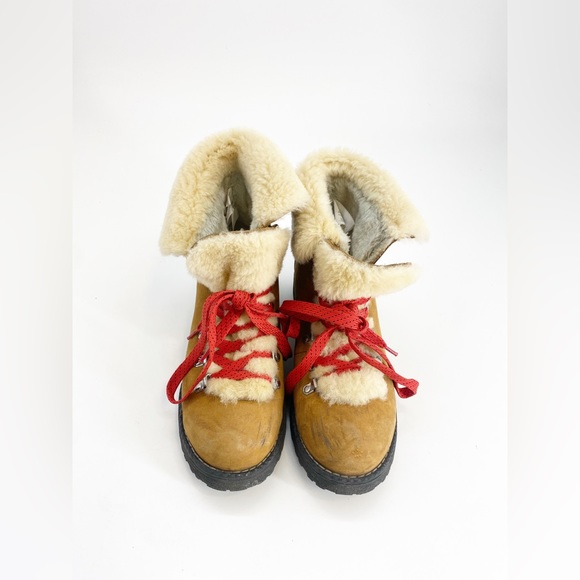 J Crew Nordic Boots in Pecan Glaze Sz 9 - Picture 5 of 10